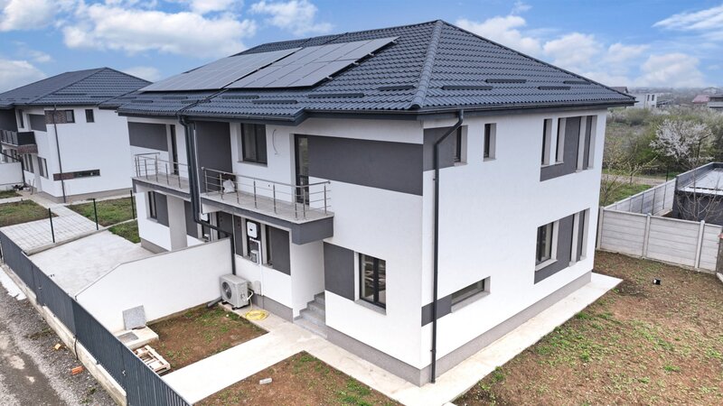 Mogosoaia, vila P+1+Pod, 4 camere (pompa caldura +panouri fotovoltaice)